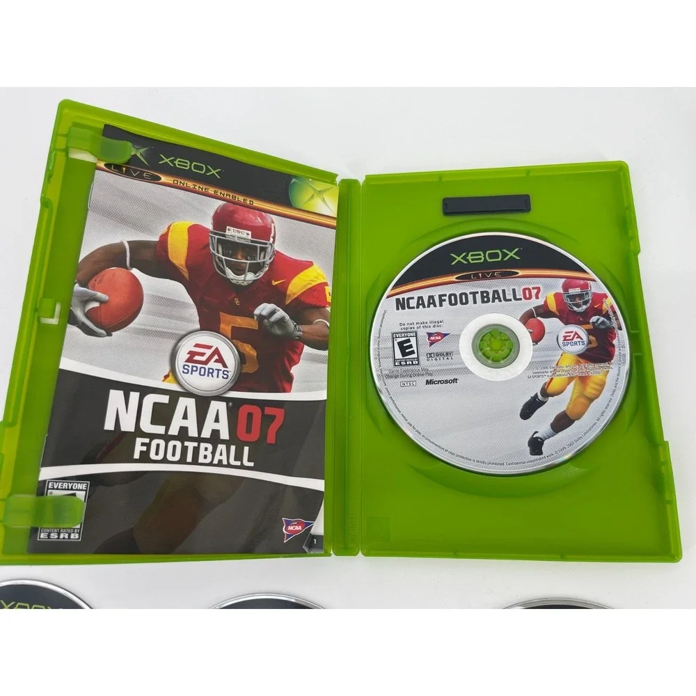 10 XBOX Live Games - Madden -NCAA Football - NHL 2005/2006 +
